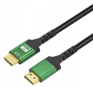 Kabel HDMI 2.1 144Hz | FHD, 4K, 8K | Przewód w oplocie | 2 metry
