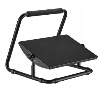 Podnóżek Ergonomiczny pod Biurko | Regulowany, Stabilny, Premium